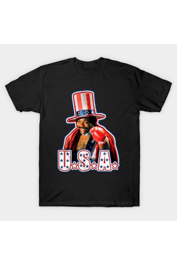 Retro Apollo Creed Rocky Balboa Boxing Legend Movie Graphic Unisex T-Shirt, for men & women, up to size 5XL