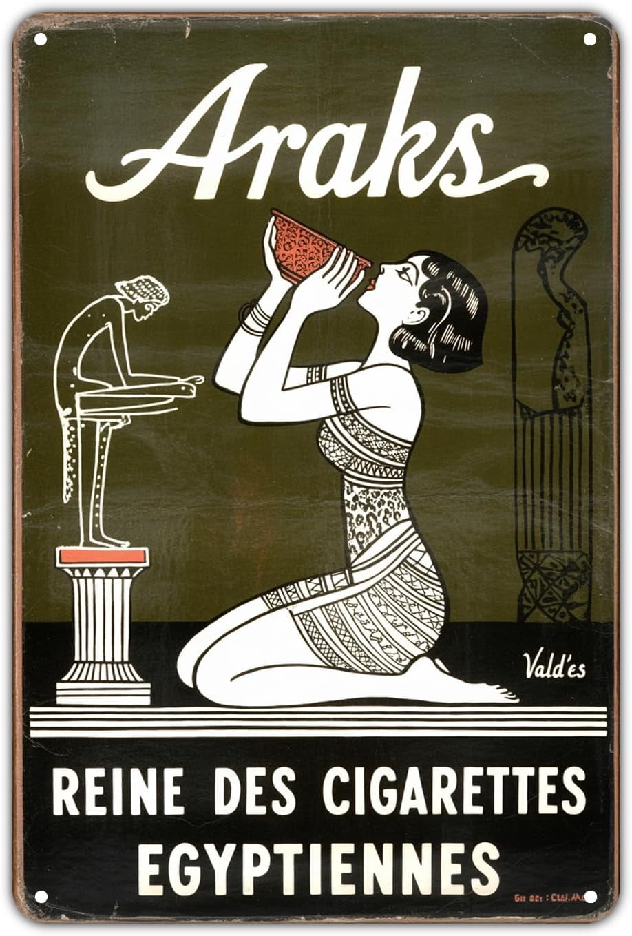 egyptian cigarettes Nefertiti Colligatum Amazon.com: Victory Vintage Signs Mogul