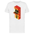 thumbnail image 1 of Retro Arcade Game Insert Coin T-Shirt Men -Image by Shutterstock, Male 4X-Large, 1 of 2