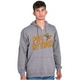 thumbnail image 1 of Retro Arcade Game PACMAN Pac Attack Unisex Plus Size Zip Hoodie Brisco Brands 2X, 1 of 5