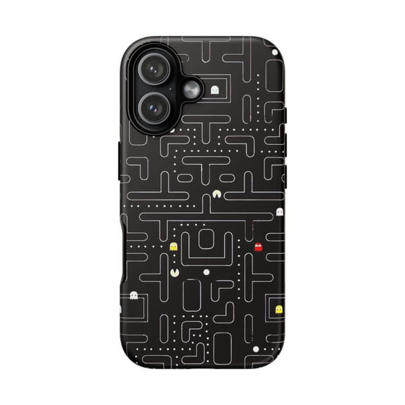Retro Arcade Game Style Design Case for iPhone 11 12 13 14 15 16 17 Pro Max Plus