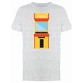 thumbnail image 1 of Retro Arcade Machine Yellow Tee Men's -Image by Shutterstock, 1 of 2