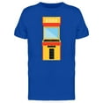 thumbnail image 1 of Retro Arcade Machine Yellow Tee Men's -Image by Shutterstock, 1 of 2