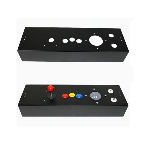 Retro Arcade Multicade Control Panel for Stand Up Cabinets, Black, 23"
