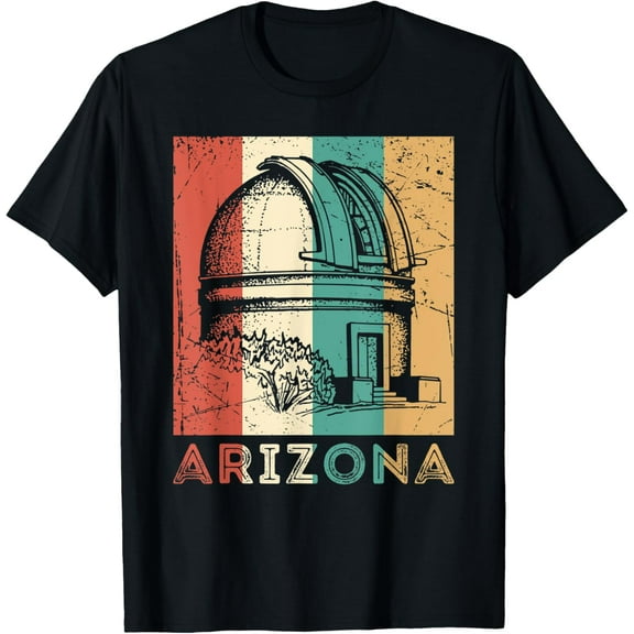 Retro Arizona Astronomy Shirt, Telescope Astronomer Tee Gift