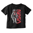 thumbnail image 1 of Retro Astronaut NASA Worm Logo Toddler Boy Girl T Shirt Infant Toddler Brisco Brands 5T, 1 of 6