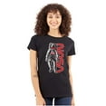 thumbnail image 1 of Retro Astronaut NASA Worm Logo Women's T Shirt Ladies Tee Brisco Brands S, 1 of 5