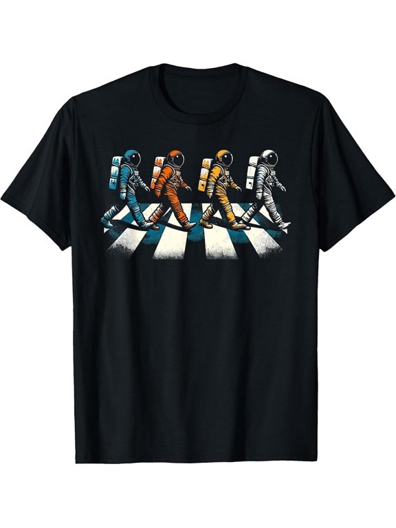 Retro Astronaut Outer Space Gifts Men Kids Women Funny Space T-Shirt