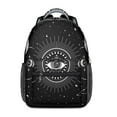 thumbnail image 1 of Retro Astronomical Print School Backpack - Lightweight & Durable Daypack for College Students with Cosmic Elements, 1 of 1