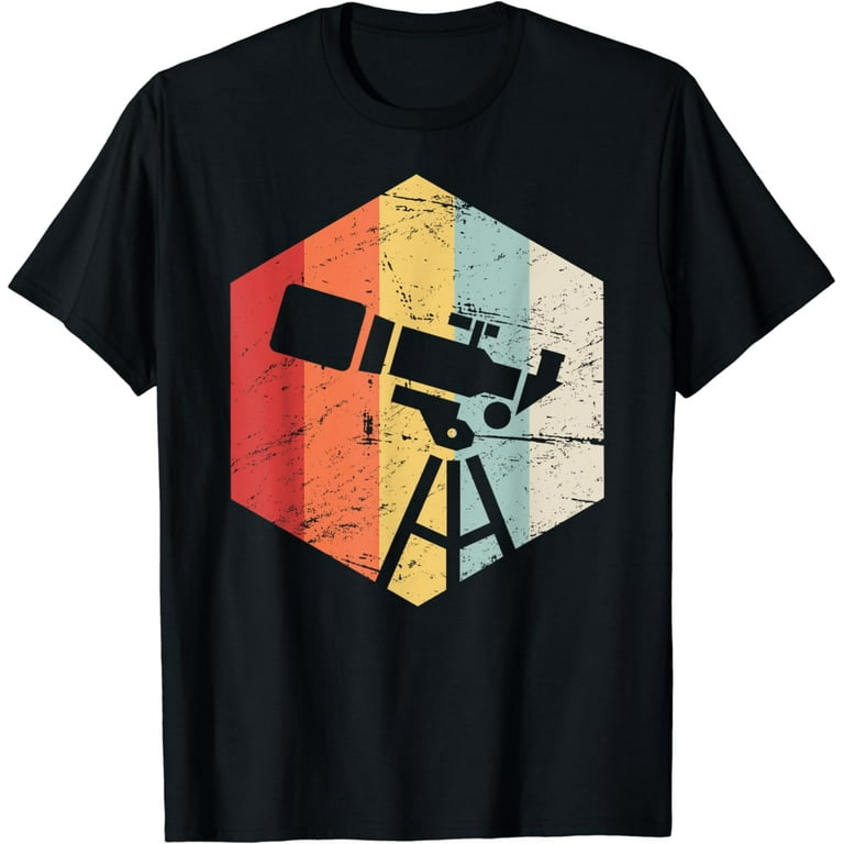 Retro Astronomy Telescope T-Shirt