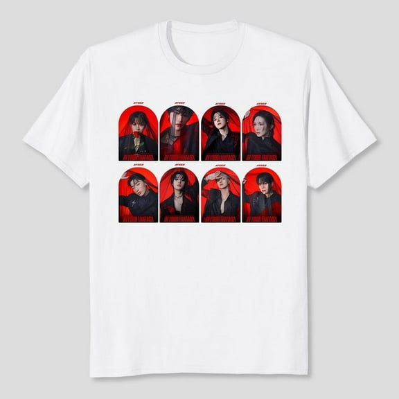 Retro Ate.ez World Tour 2025 Shirt, Men's And Women's Graphic Tee 100% Cotton by TBun, Full Sizes S-5XL