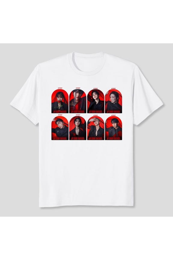 Retro Ate.ez World Tour 2025 Shirt, Men's And Women's Graphic Tee 100% Cotton by TBun, Full Sizes S-5XL