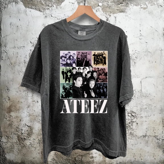 Retro AteEz 2025 World Tour in Fantasy Tshirt, ATeEZ Golden Hour Part 2 Shirt
