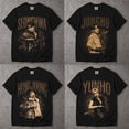 thumbnail image 1 of Retro Ateez Bad Dance Graphic T-Shirt, Golden Hour Part 5 Tee, MHS01, 1 of 6