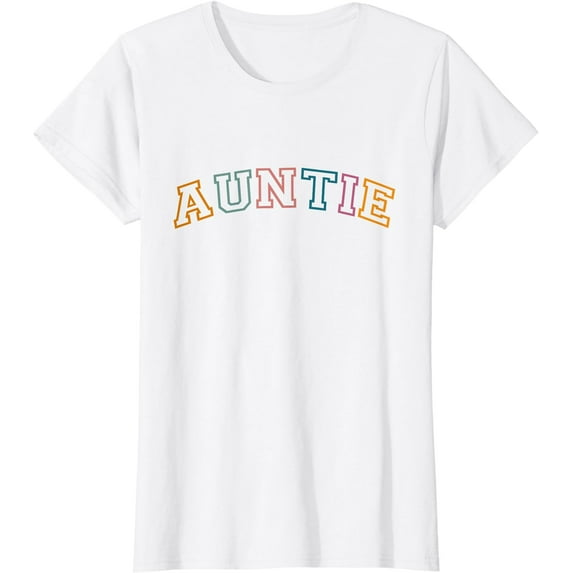 Retro Auntie For Sister, New Aunt Pregnancy Announcement T-Shirt