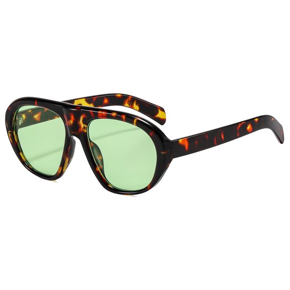 Retro Aviator Sunglasses UV400 Protection Unisex PC Frame Fashion Shades