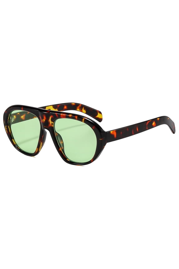Retro Aviator Sunglasses UV400 Protection Unisex PC Frame Fashion Shades