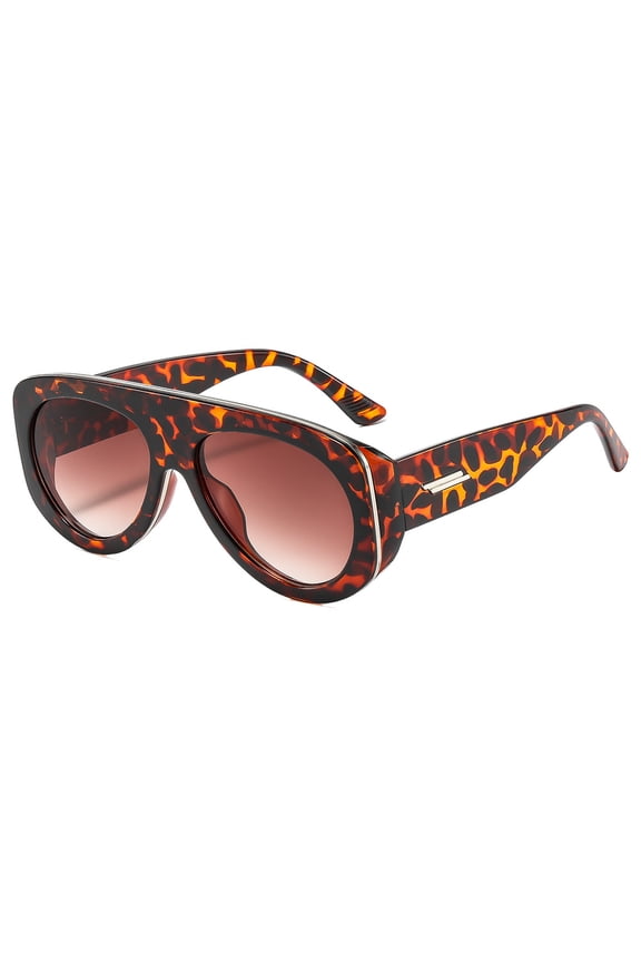 Retro Aviator Sunglasses, UV400 Protection, Unisex PC Frame, Fashion Shades
