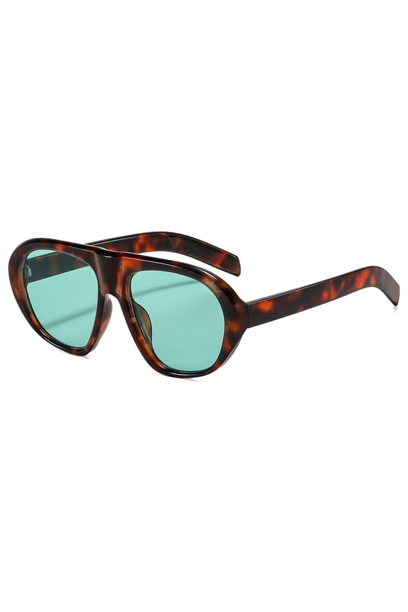 Retro Aviator Sunglasses UV400 Protection Unisex PC Frame Fashion Shades