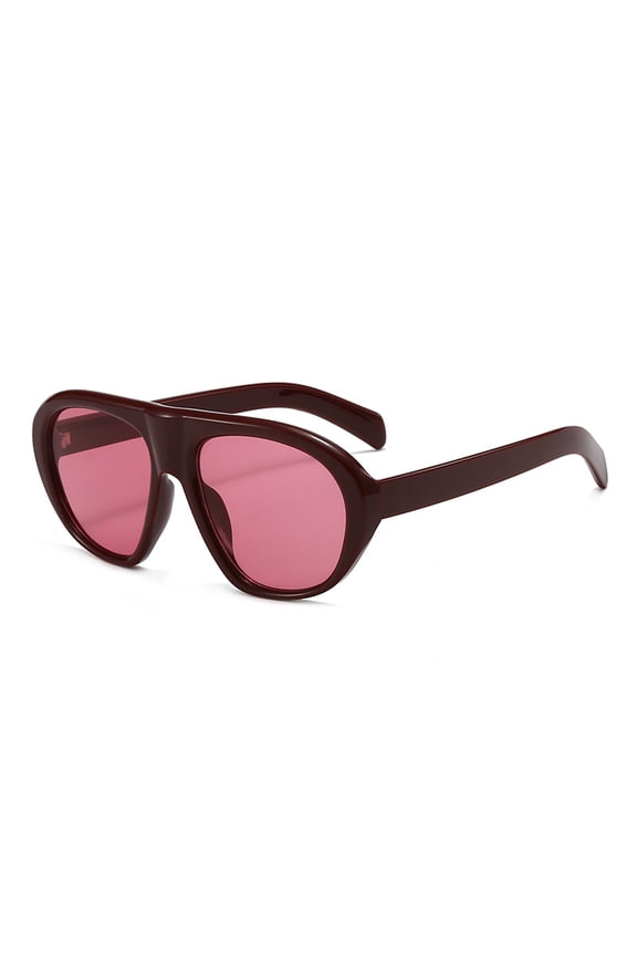 Retro Aviator Sunglasses UV400 Protection Unisex PC Frame Fashion Shades