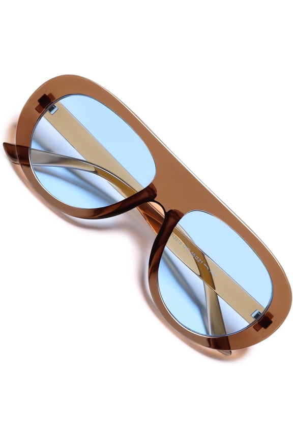 Retro Aviator Sunglasses for Women Chic Classic 70s Vintage Trendy 2026 Chunky UV400 Sun Glasses VL9865