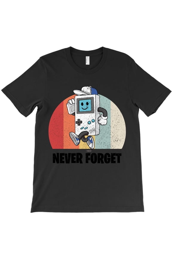 Retro Back To The 80s Funny Never Forget Vintage Graphic H32032 Unisex T-Shirt, Up to 5XL Available