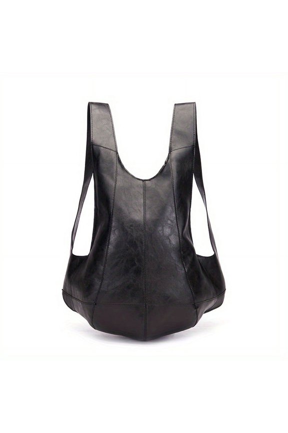 Retro Backpack, Waterproof Leather Backpack