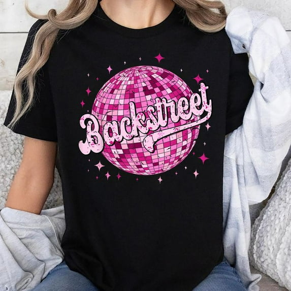 Retro Backstreet First Name I Love Backstreet 80's Vintage T-Shirt, Men's And Women's Graphic Tee 100% Cotton by TBun, Full Sizes S-5XL