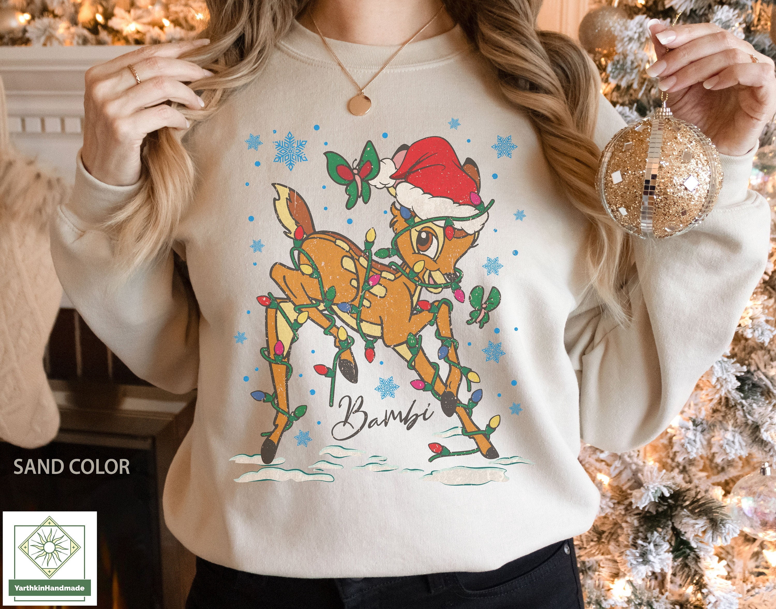 Retro Bambi Disney Sweatshirt, Vintage Bambi Disney World Sweatshirt ...