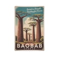 thumbnail image 1 of Retro Baobab Avenue Motivational Poster Inspirational Vintage Travel Wall Art for Study Office Living Room Decor Print Poster, 1 of 8
