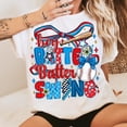 thumbnail image 1 of Retro Baseball Batter Shirt, Checkered Baseball Coquette Shirt, Game Day Baseball Shirt, Baseball Mom Tee, Baseball Shirt Design, 1 of 5