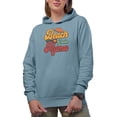 thumbnail image 1 of Retro Beach Lovin' Mama, Light Blue Hooded Sweatshirt or Hoodie, 2XL, 1 of 5