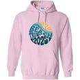 thumbnail image 1 of Retro Beach Trip 2025 Wave Sunset Summer Vacation Graphic Pullover Hoodie, up to size 5XL, 1 of 3