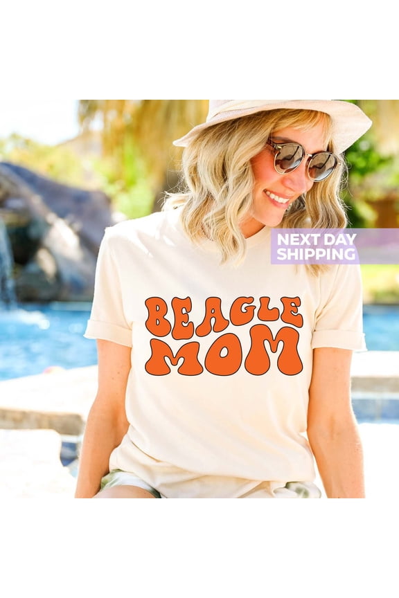 Retro Beagle Mom T-Shirt, Cute Beagle Lover Shirt, Beagle Dog Owner, Retro Beagle Mama Shirt, Pet Lover Tee, The Beagle Mama Shirt All Size S-5Xl