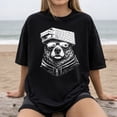 thumbnail image 1 of Retro Bear with Cheese Grater Hat and Sunglasses Vintage T-Shirt – Funny Graphic Tee for Men & Women, 1 of 5