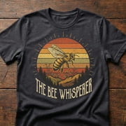 Retro Bee Whisperer Honey Maker Save The Bees Apiary Apparel T-Shirt