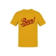 thumbnail image 1 of Retro Beer Enthusiast Design Men's T-shirt, 1 of 3