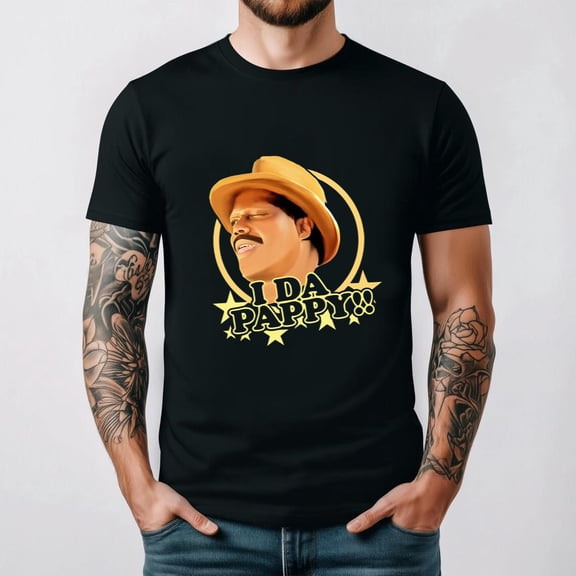 Retro Bernie Mac I Am Da Pappy Comedy Legend Gift Stand Up Comic Unisex T-Shirt, for men & women, up to size 5XL.