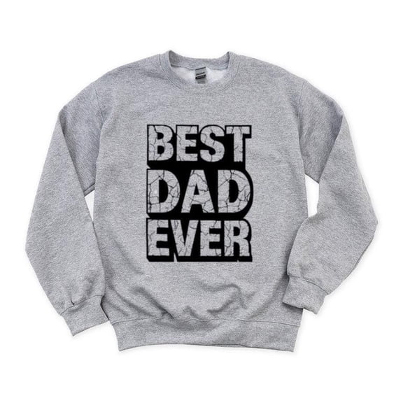 Retro Best Dad Ever Funny Dad Daddy Best Father Vintage Sweatshirt, for men & women, up to size 5XL
