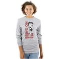 thumbnail image 1 of Retro Betty Boop Cartoon Bring It On Women's Long Sleeve T Shirt Brisco Brands S, 1 of 6