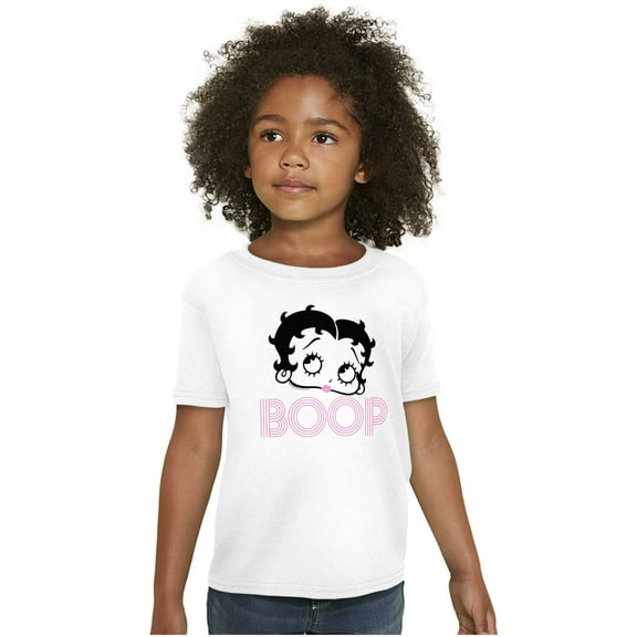 Retro Betty Boop Cartoon Character Girls Kids T Shirt Tees Teen Brisco Brands L