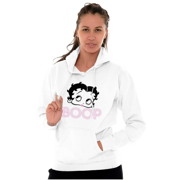 Retro Betty Boop Cartoon Character Hoodie Sweatshirt Women Brisco Brands S