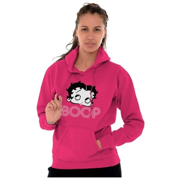 Retro Betty Boop Cartoon Character Hoodie Sweatshirt Women Brisco Brands X