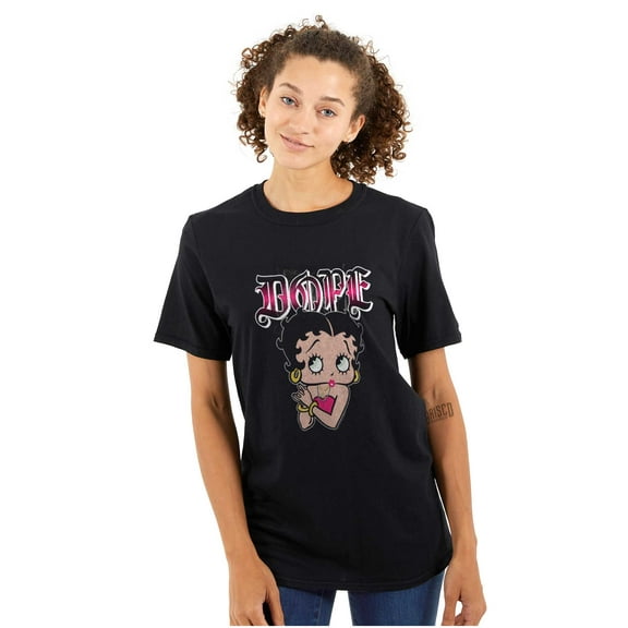 Retro Betty Boop Cartoon Dope Women's Graphic T Shirt Tees Brisco Brands X