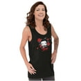 thumbnail image 1 of Retro Betty Boop Cartoon Head Roses Tank Top Tee Shirt Women Brisco Brands S, 1 of 5