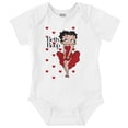thumbnail image 1 of Retro Betty Boop Cartoon Hearts Bodysuit Jumper Girls Infant Baby Brisco Brands NB, 1 of 6