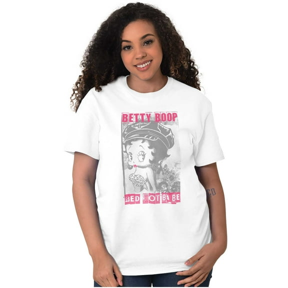 Retro Betty Boop Cartoon Hot Babe Women's Graphic T Shirt Tees Brisco Brands X