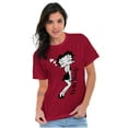 thumbnail image 1 of Retro Betty Boop Cartoon Love Kisses Women Plus Size Graphic Tee Tees Brisco Brands 2X, 1 of 4