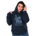 thumbnail image 1 of Retro Betty Boop Idaho State Outline Hoodie Sweatshirt Women Brisco Brands L, 1 of 6