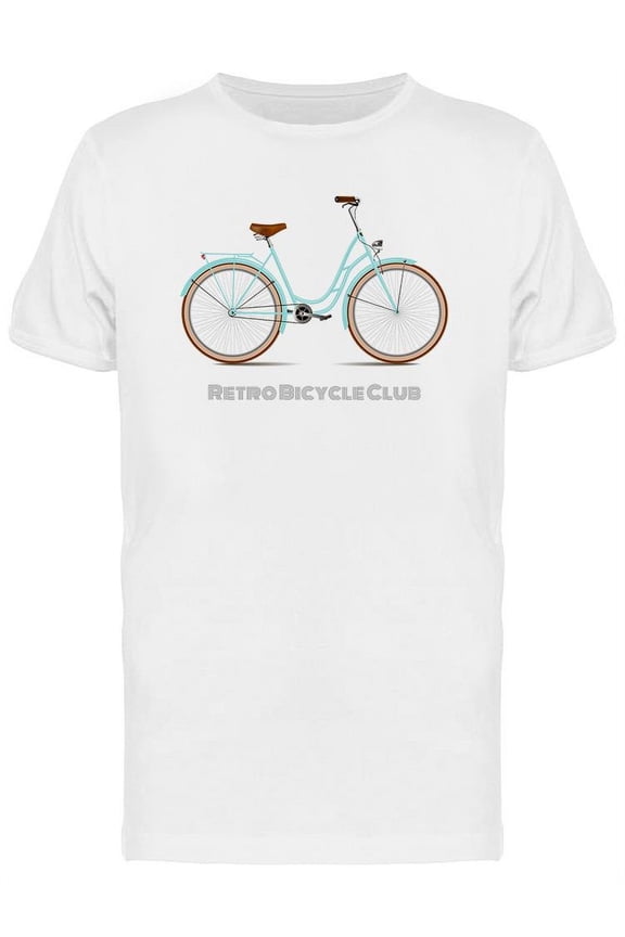 Retro Bicycle Club T-Shirt Men -Image by Shutterstock, Male 3X-Large